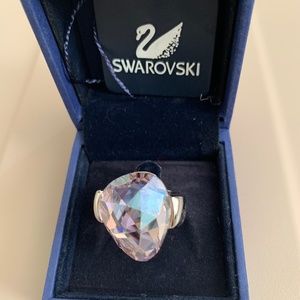 Swarovski light Pink Helios Ring